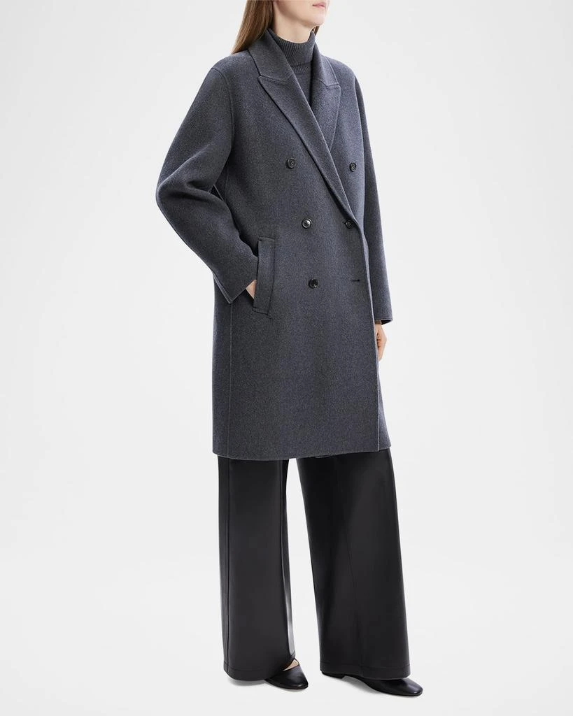Theory Relaxed Double-Breasted Coat 3
