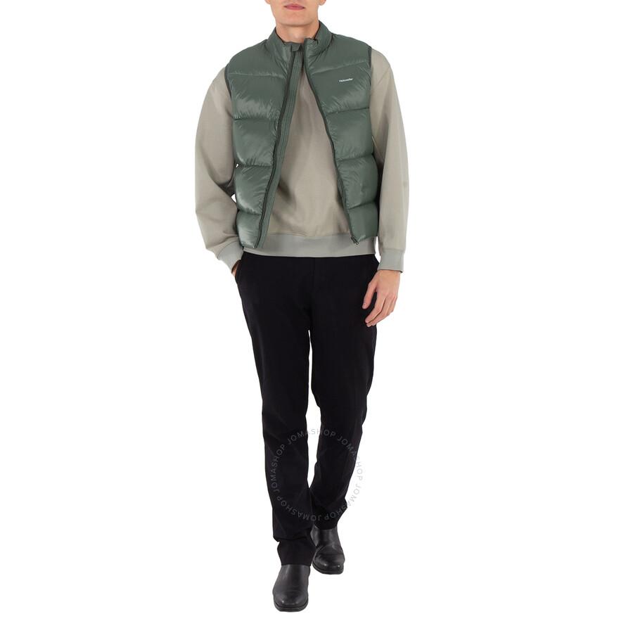 HOLZWEILER Men's Dark Green Shiny Daff Down Vest
