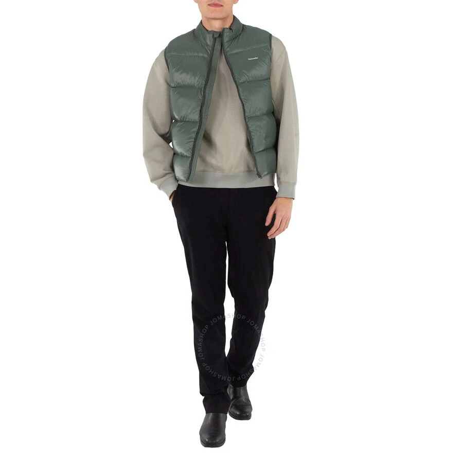 HOLZWEILER Men's Dark Green Shiny Daff Down Vest 1