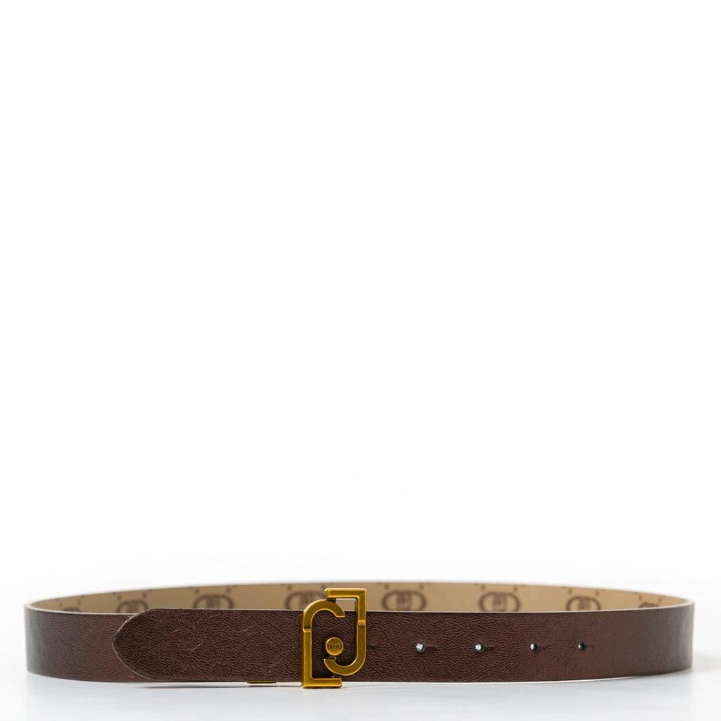 LIU •JO Liu Jo Logo Monogram Reversible Belt 3