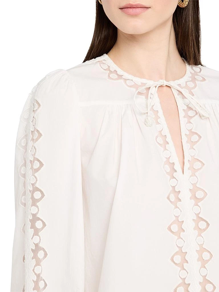 Ulla Johnson Kady Long-Sleeve Blouse 5