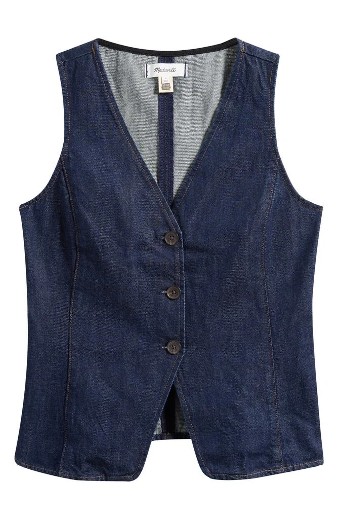 Madewell Denim Cutaway Vest 4