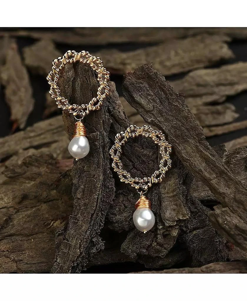 SOHI Women
s Santorini Drop Earrings 2