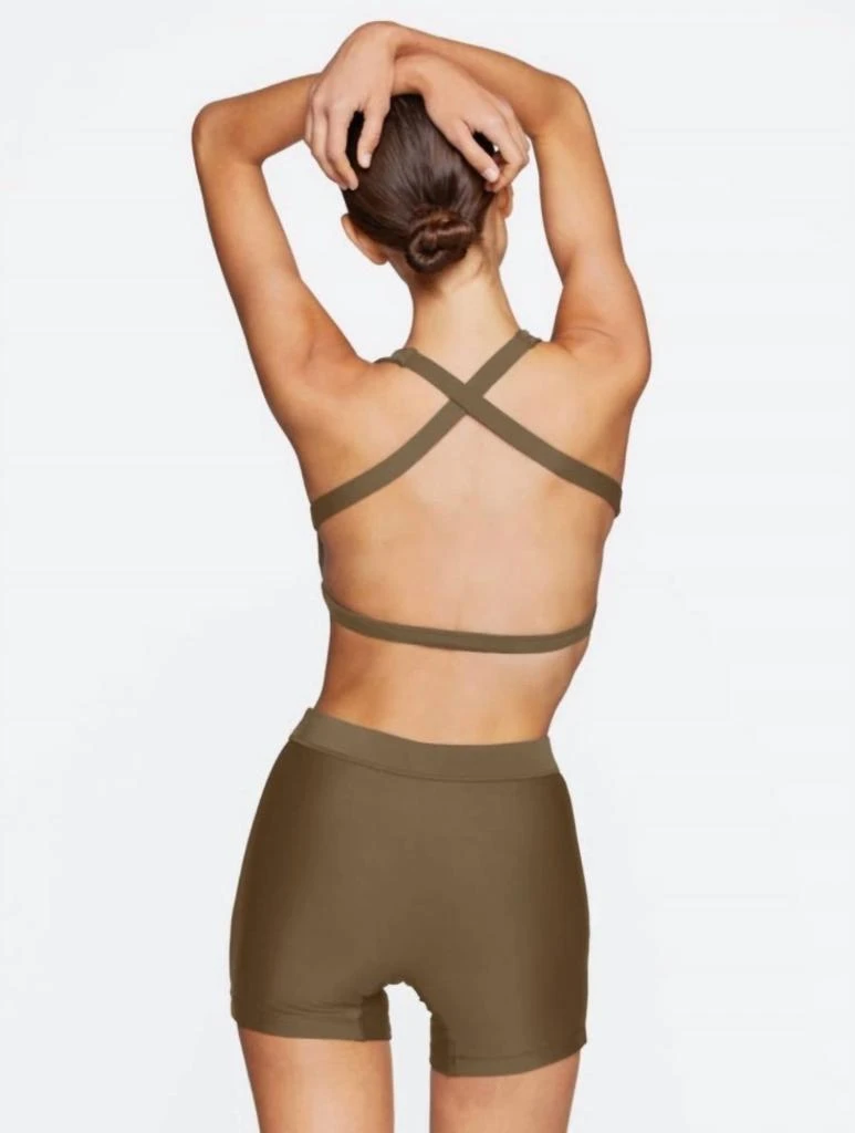 MIKOH Balan Biker Short In Clay 3