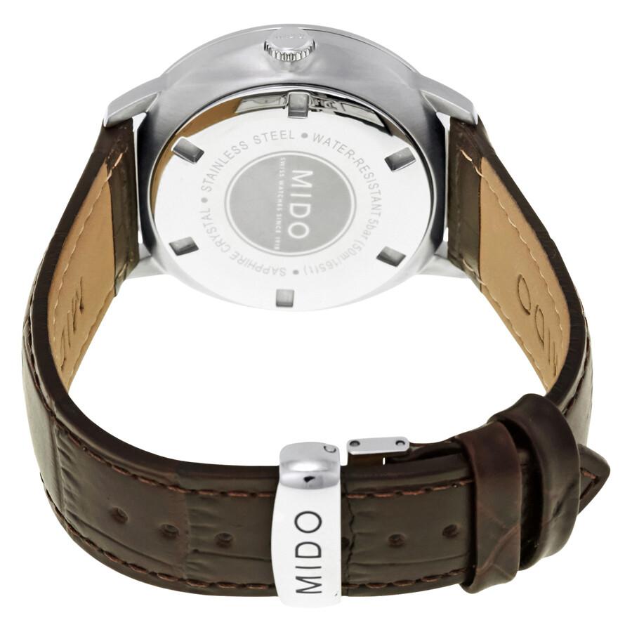 Shop Mido Commander II Automatic Silver Dial Men's Watch M016