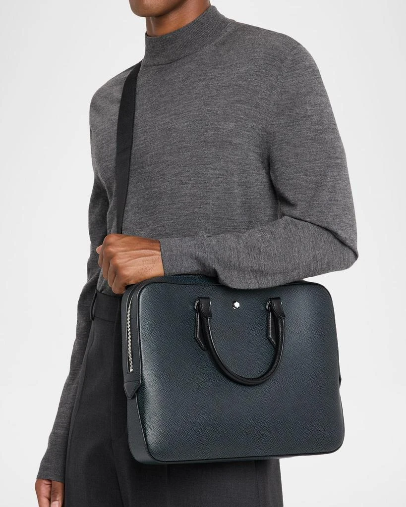 MontBlanc Men
s Sartorial Leather Document Case 2