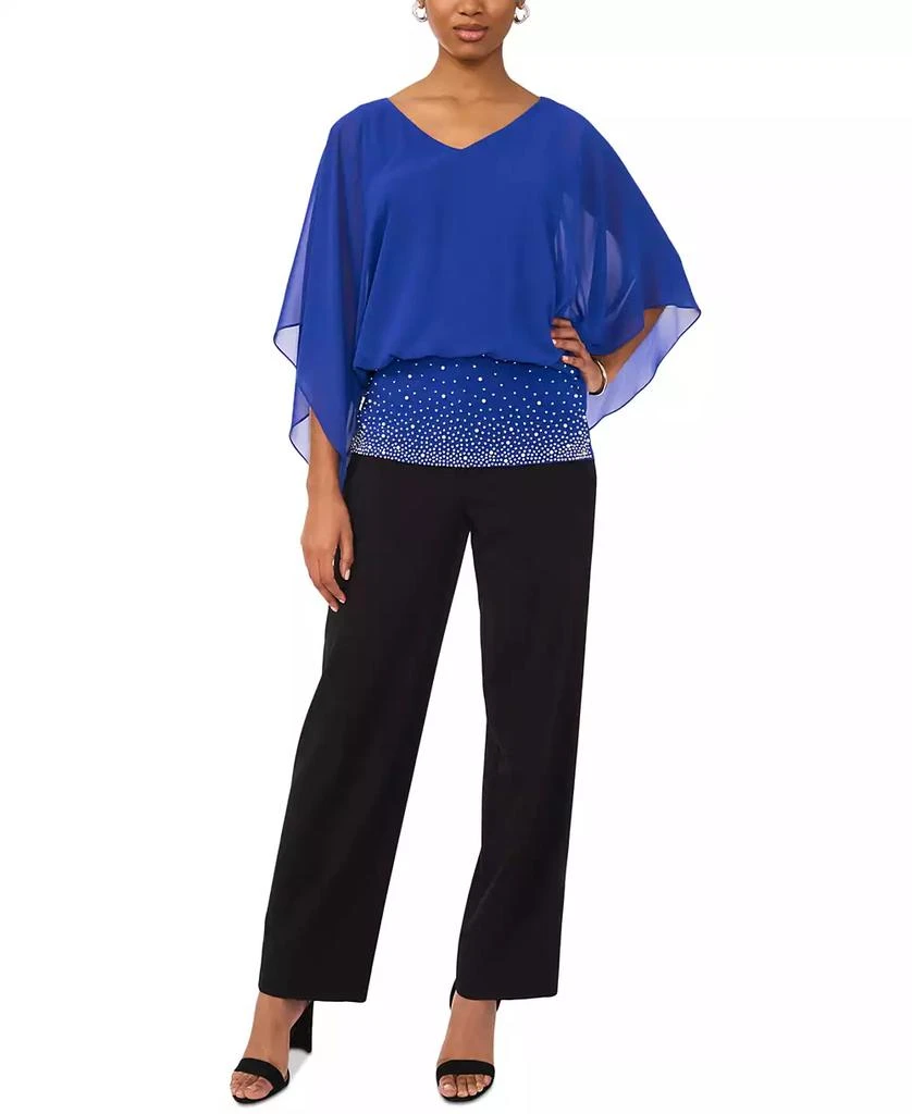 MSK Women's V-Neck Dolman-Sleeve Top 4