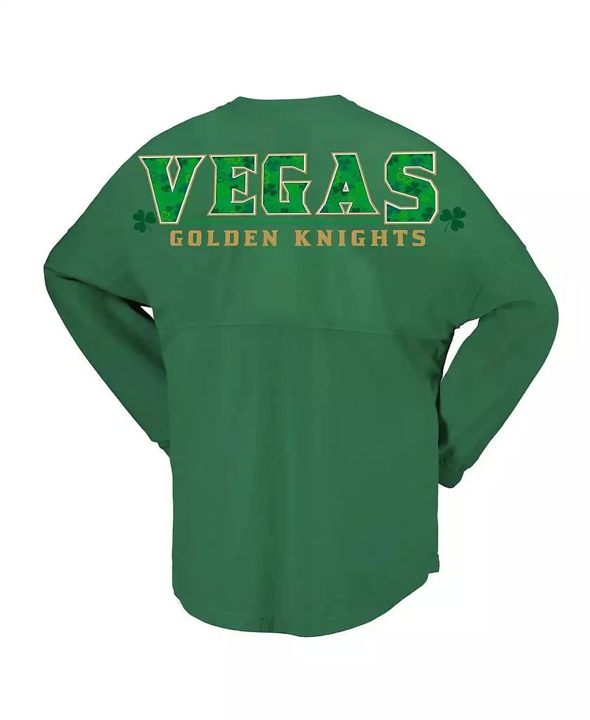 Fanatics Branded Women's Kelly Green Vegas Golden Knights St. Patrick's Day Spirit Jersey T-Shirt 2