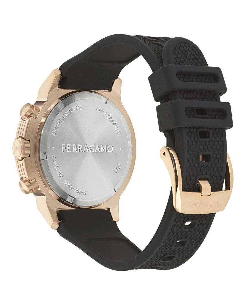 Salvatore Ferragamo Ferragamo Sport Chrono Silicone Watch 3