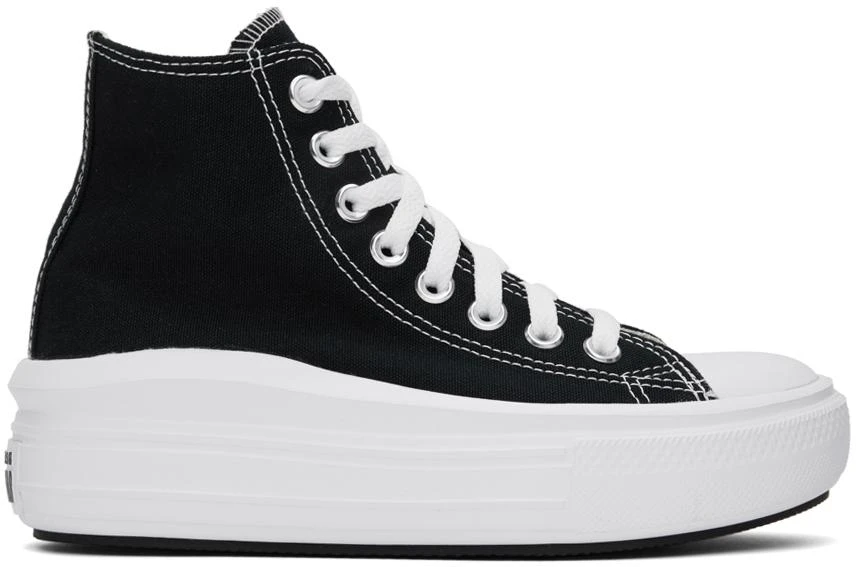 Converse Black Chuck Taylor All Star Move High Top Sneakers 1