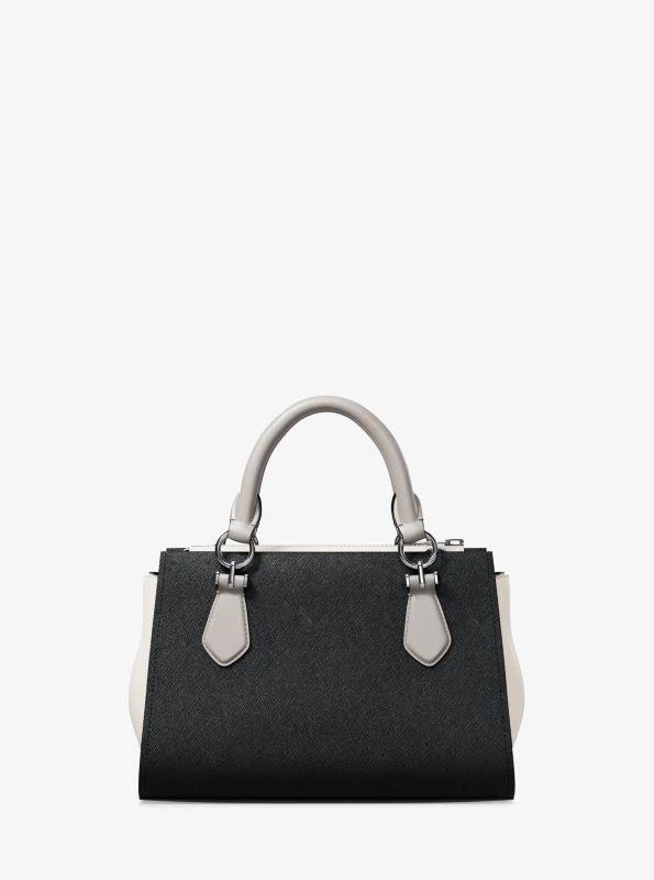 Michael Kors Marilyn Small Color-Block Saffiano Leather Messenger Bag 3