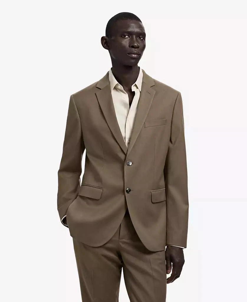 Mango Men
s Stretch Fabric Super Slim-Fit Suit Jacket