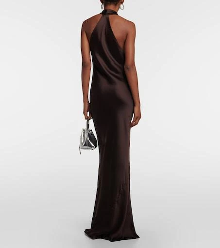 Norma Kamali Draped halterneck gown - Dresses & Skirts - Compare Prices  from 4+ Stores - Free Shipping - BeyondStyle