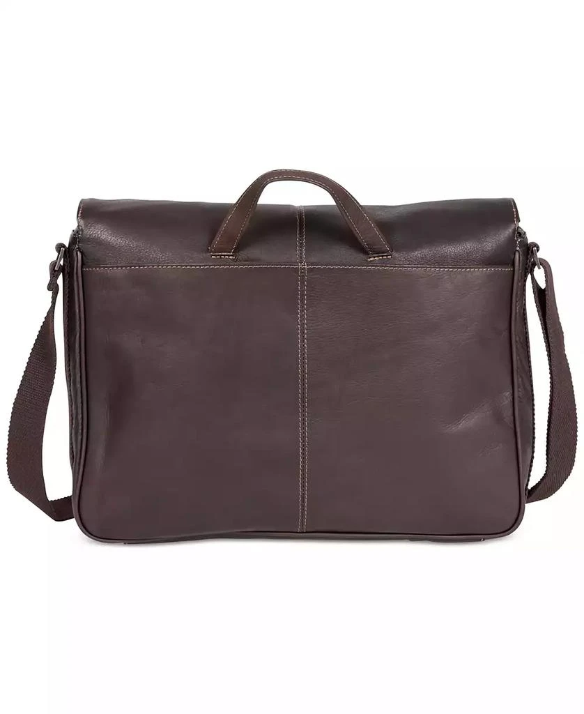 Kenneth Cole Colombian Leather Crossbody 15.6" Laptop & Tablet Messenger Bag 4