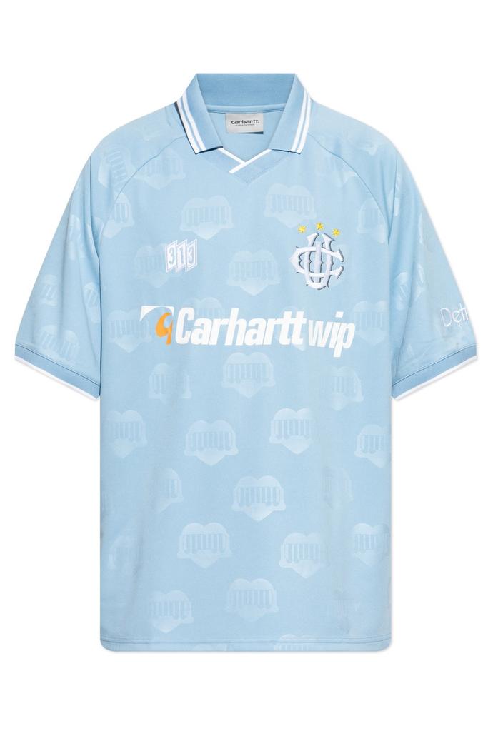 CarharttWIP S/S HARTT’S FOOTBALL T-SHIRT Shop Carhartt WIP S/S Hartt's Football T-Shirt on Sale at