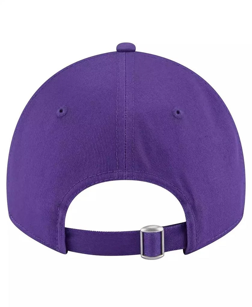 New Era Men's Los Angeles Lakers Purple Victory Grove Patch 9TWENTY Adjustable Hat 2