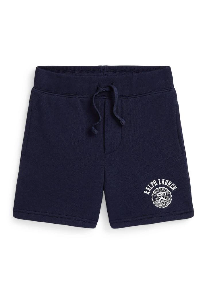 Ralph Lauren Boys 2-7 Logo Crest Fleece Shorts
