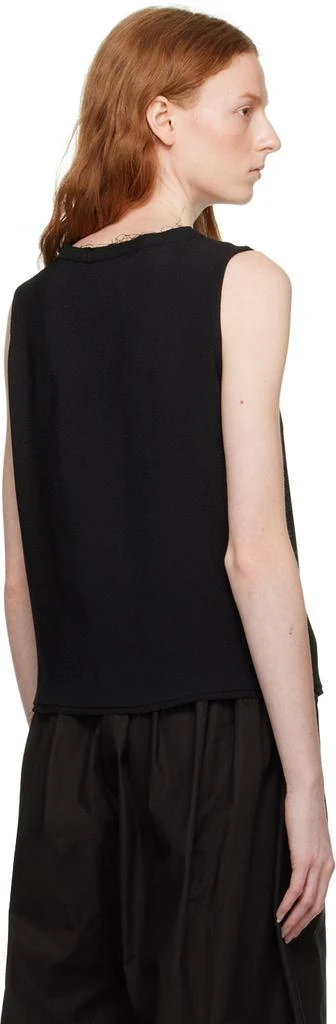 BITE Black Raw Tank Top 3
