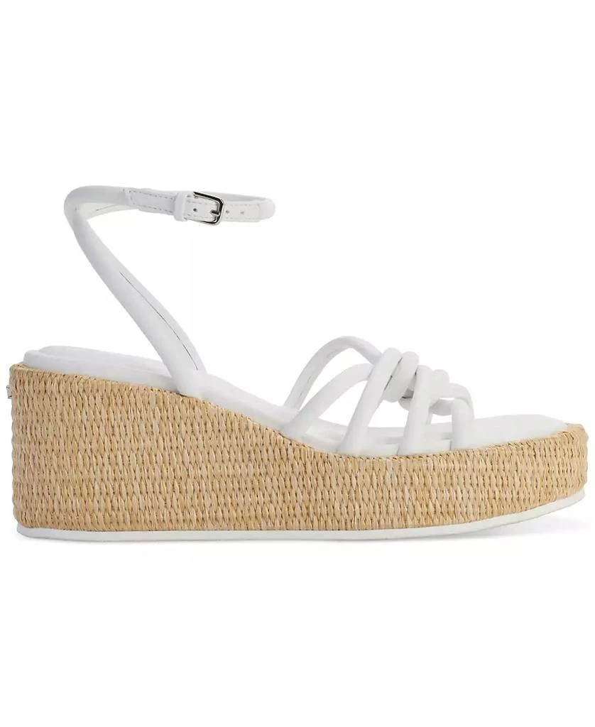 DKNY Women's Cyrilla Strappy Platform Wedge Sandals 2
