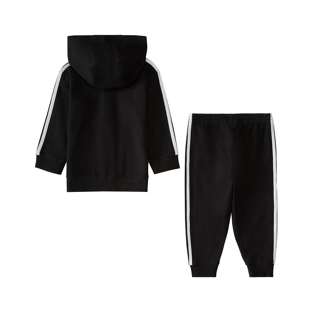 adidas Baby Boys Hooded French Terry Jacket and Joggers, 2 Piece Set 2