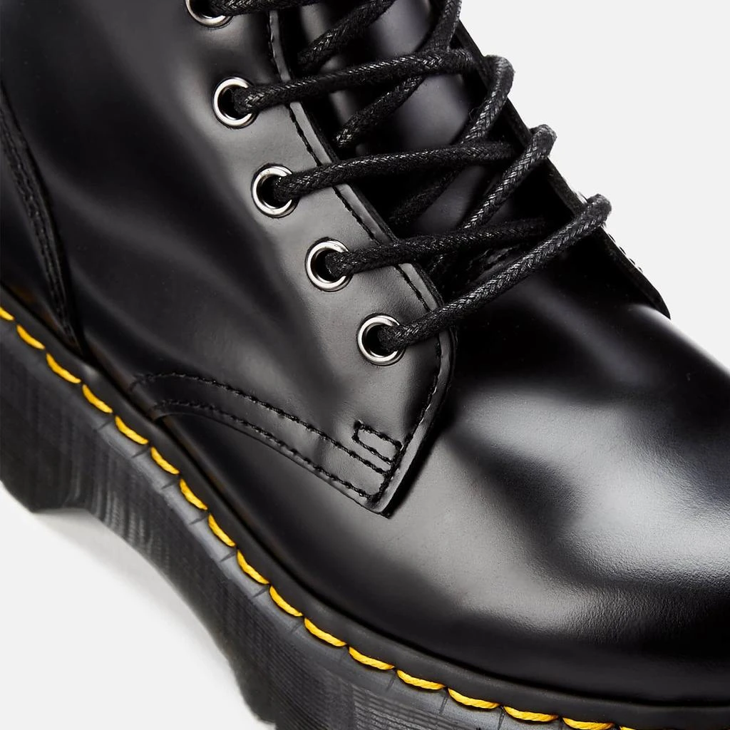 Dr. Martens Dr. Martens Jadon Unisex Smooth Leather Boots - Black 4