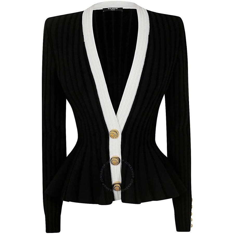 ジャケット Balmain Single-breasted tweed blazer dress Balmain Single-breasted tweed blazer dress - Dresses