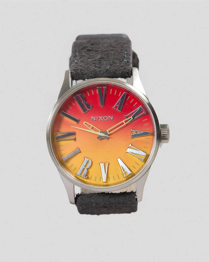 Nixon Nixon - Unisex Nirvana Sentry Leather Watch