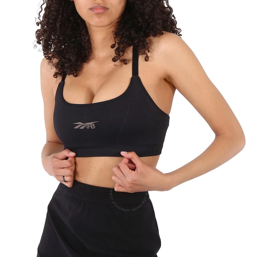 Reebok X Victoria Beckham Black Logo Seamless Sports Bra 2