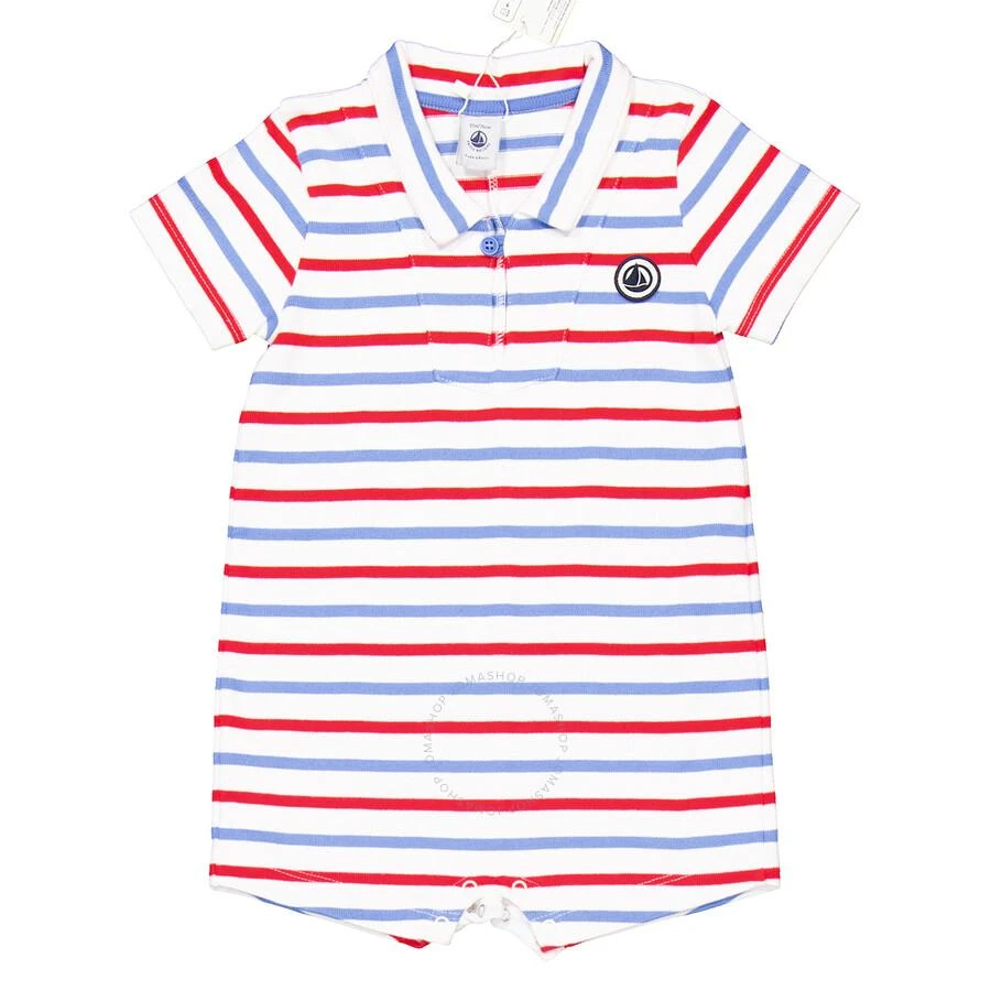 PETIT BATEAU Kids Thick Jersey Short Playsuit 1