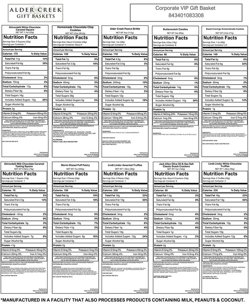 Alder Creek Gift Baskets Corporate VIP Gift Basket, 19 Piece 3