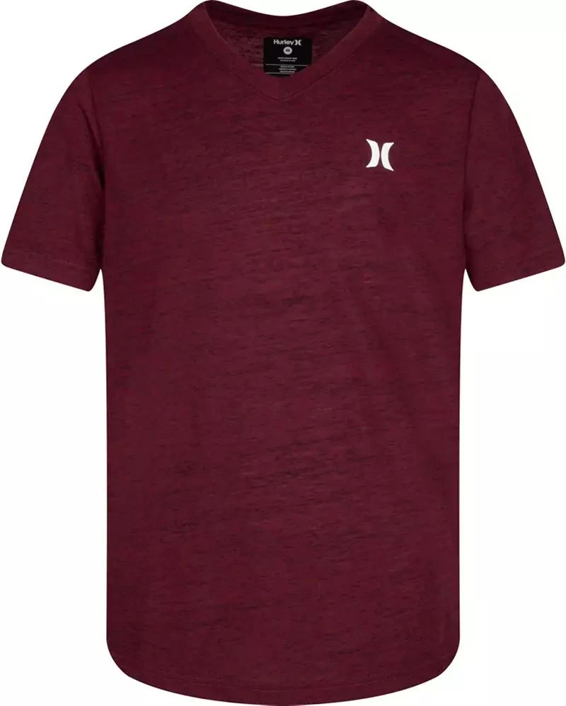 Hurley Hurley Boys' Cloud Slub Staple V-Neck T-Shirt 1