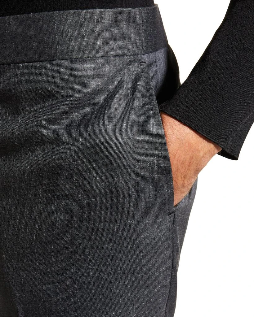The Row Men's Isaac Straight-Leg Dress Pants 5