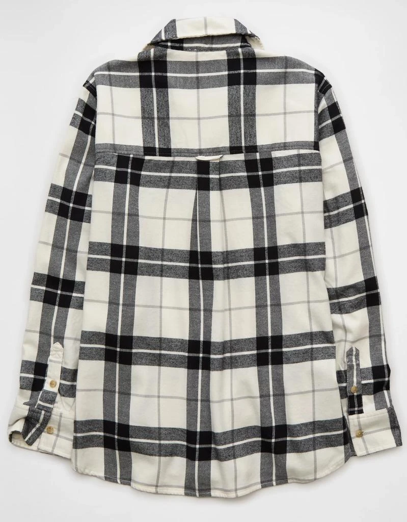 AE AE Oversized Plaid Button-Up Shirt 4