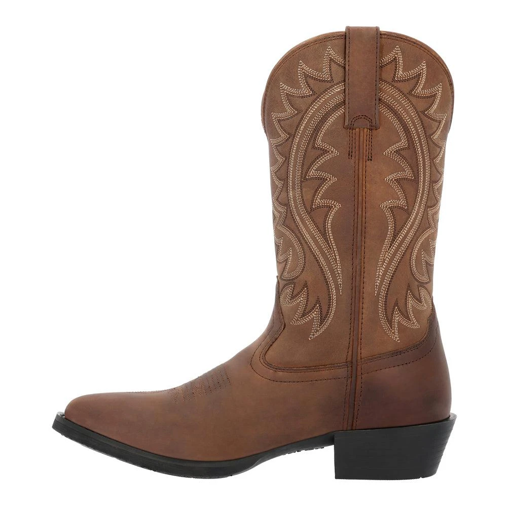 Durango Shyloh 12 Inch Embroidered Round Toe Pull On Cowboy Boots 3