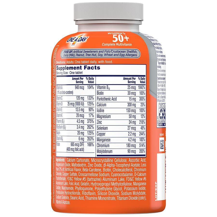 One A Day Women's 50+ Healthy Advantage Multivitamin