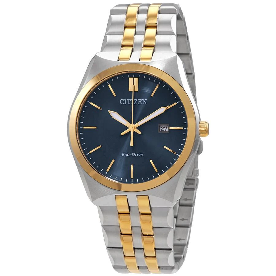 Citizen Citizen Eco-Drive Blue Dial Two-tone Men's Watch BM7334-66L 1