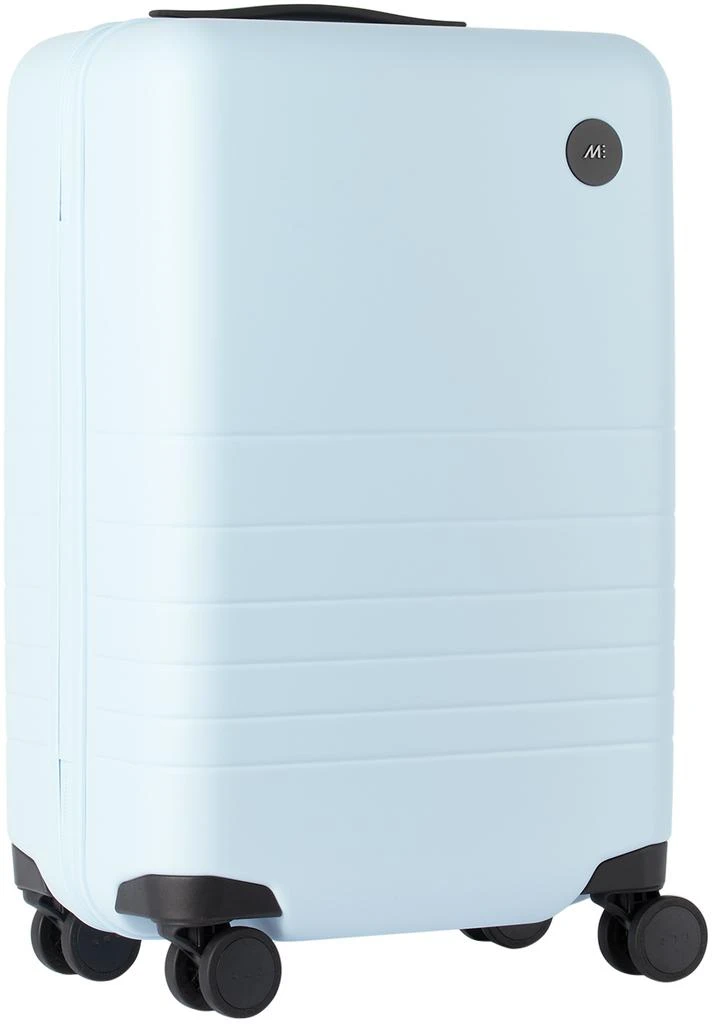 Monos Blue Carry-On Suitcase 2