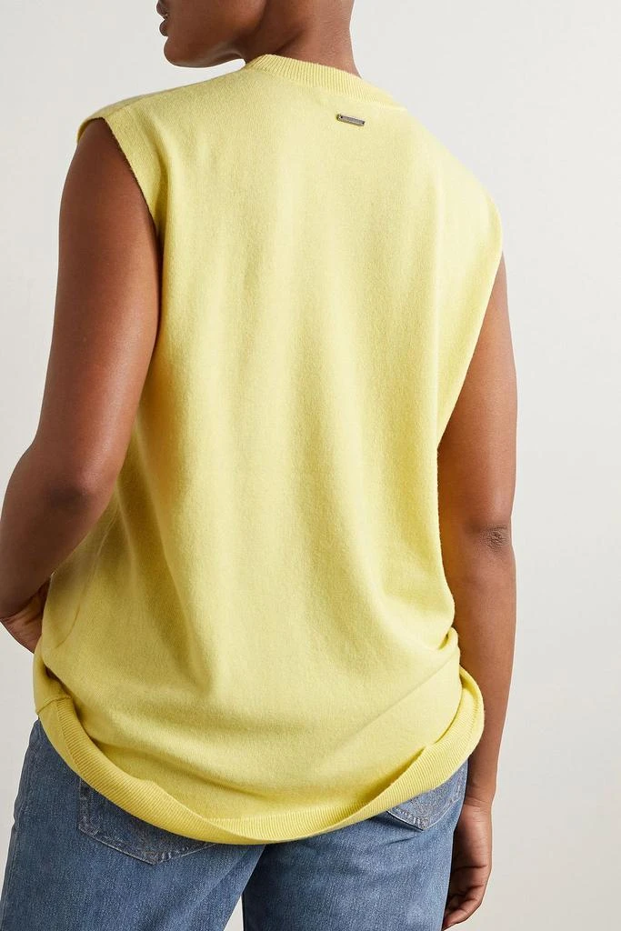 JW Anderson Draped embellished merino wool tank 3