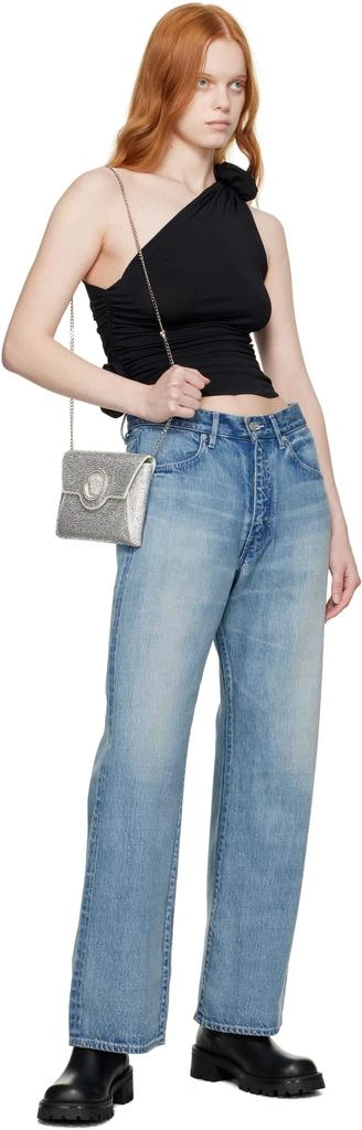 Versace Black Alia 35 mm Chelsea Boots 5