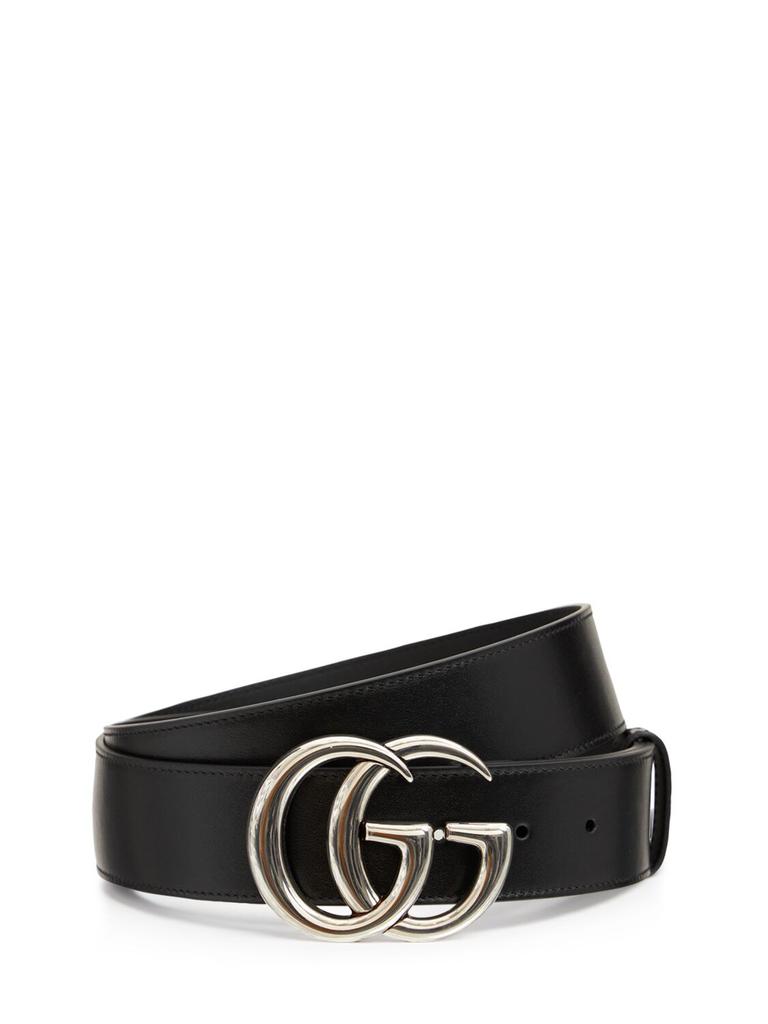 Gucci 4cm Gg Marmont Leather Belt