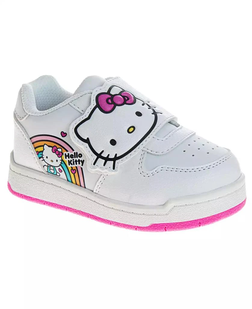 Hello Kitty Toddler and Little Girls Hook and Loop Casual Sneakers 1