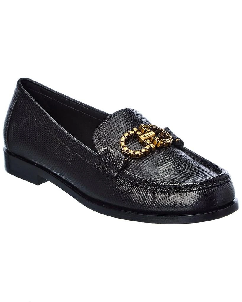 Salvatore Ferragamo Ferragamo Rolo Leather Loafer 1
