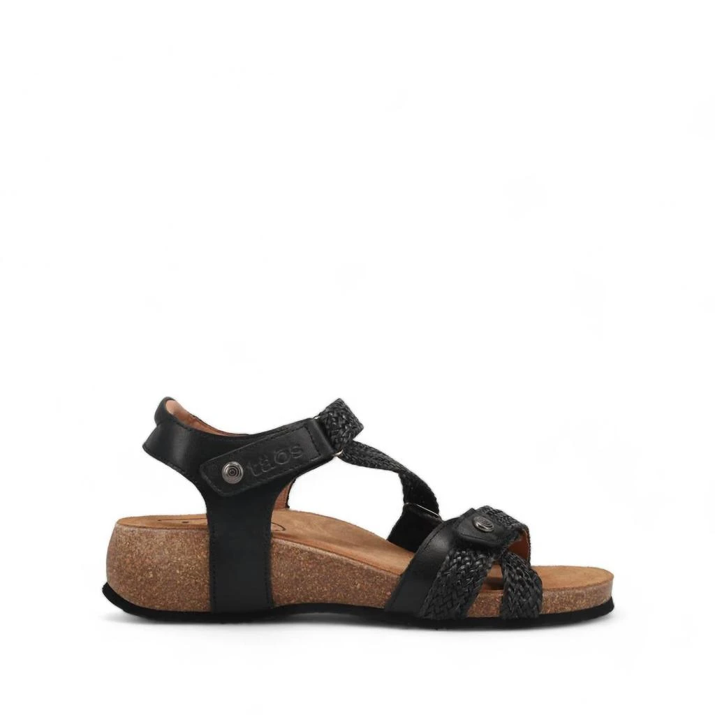 taos Women's Trulie Sandal - Wide Width In Black 2