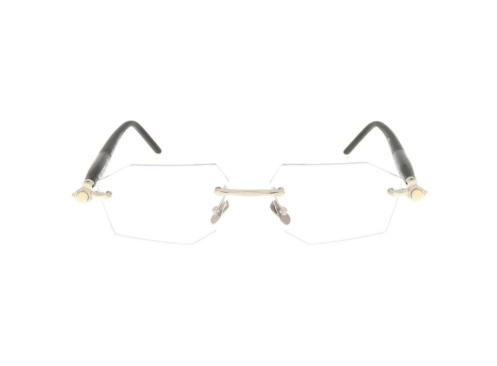 Kuboraum Kuboraum P55 Irregular Frame Glasses 1