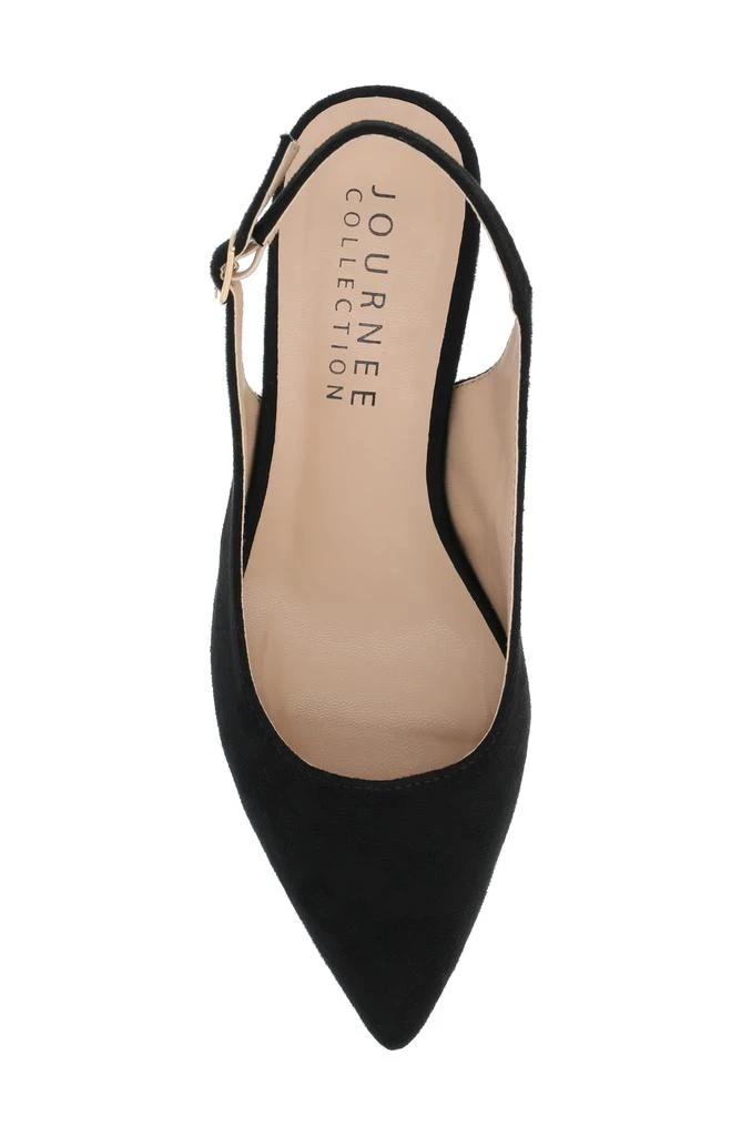 Journee Collection Sylvia Slingback Pump - Wide Width Available 5