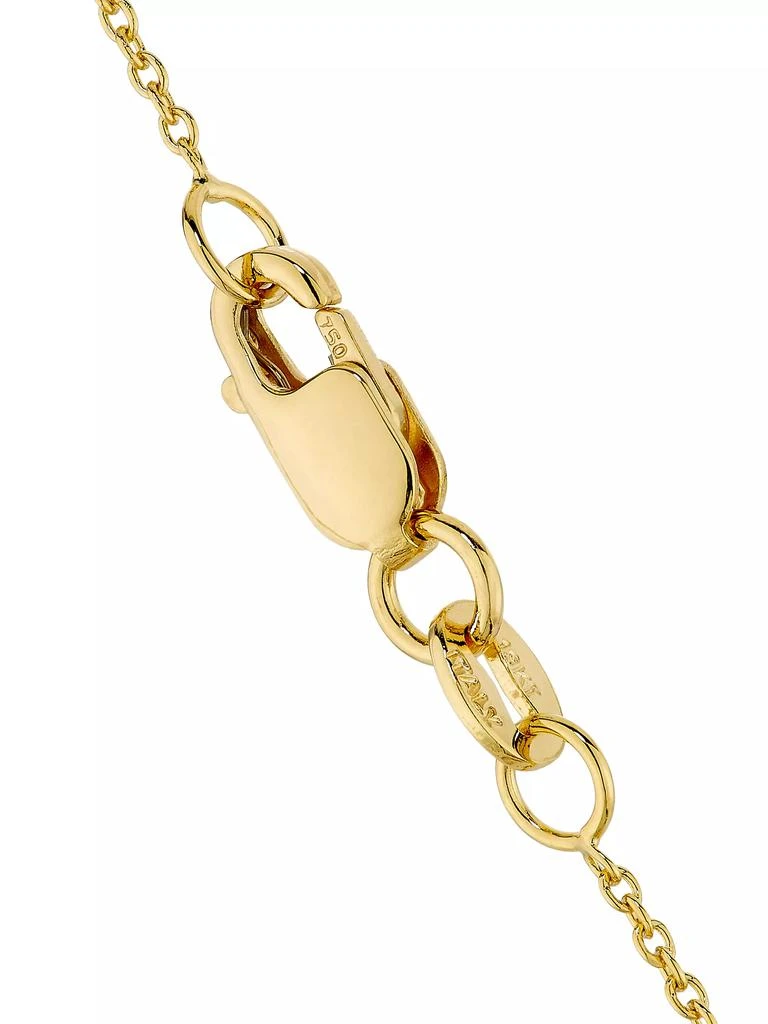 Roberto Coin Scottie Dog 18K Yellow Gold &amp; 0.09 TCW Pendant Necklace 3