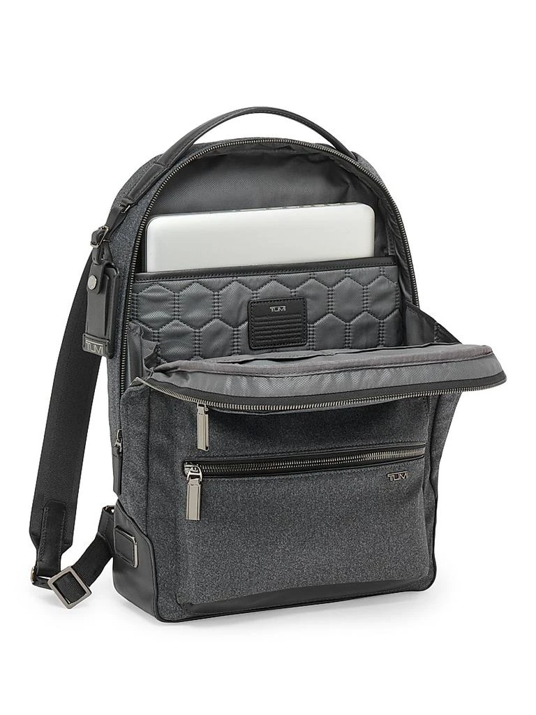 Tumi Harrison Bradner Nylon & Leather Backpack 2