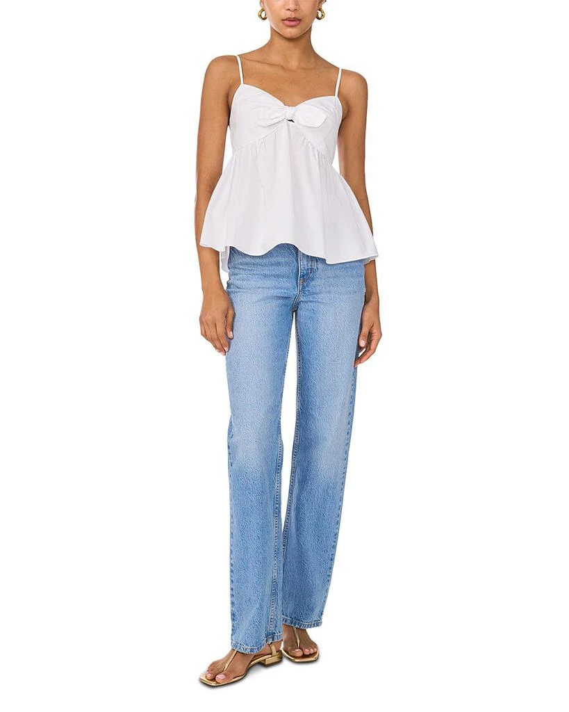 1. State Front Tie Tank Blouse 2