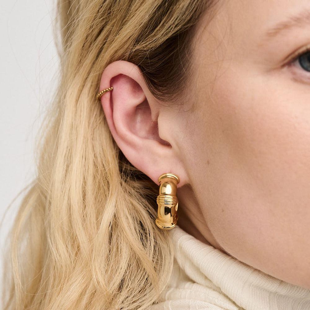 Orelia London Beaded Clicker Hoop 8mm