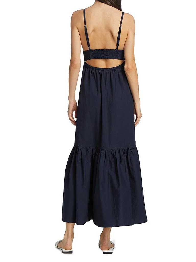A.L.C. Rhodes V-Neck Tiered Maxi Dress 5